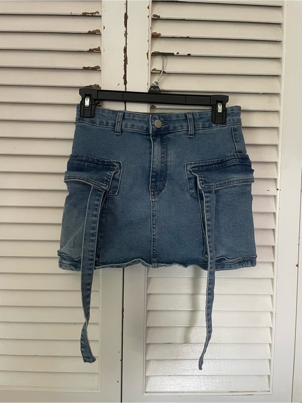 Denim Mini Skirt